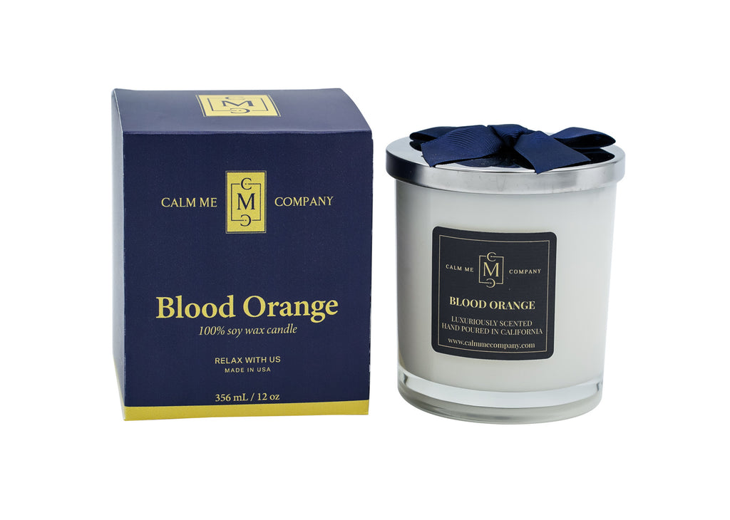 Blood Orange Candle and Box